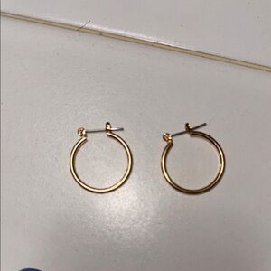 Elegant Gold Hoop Earrings